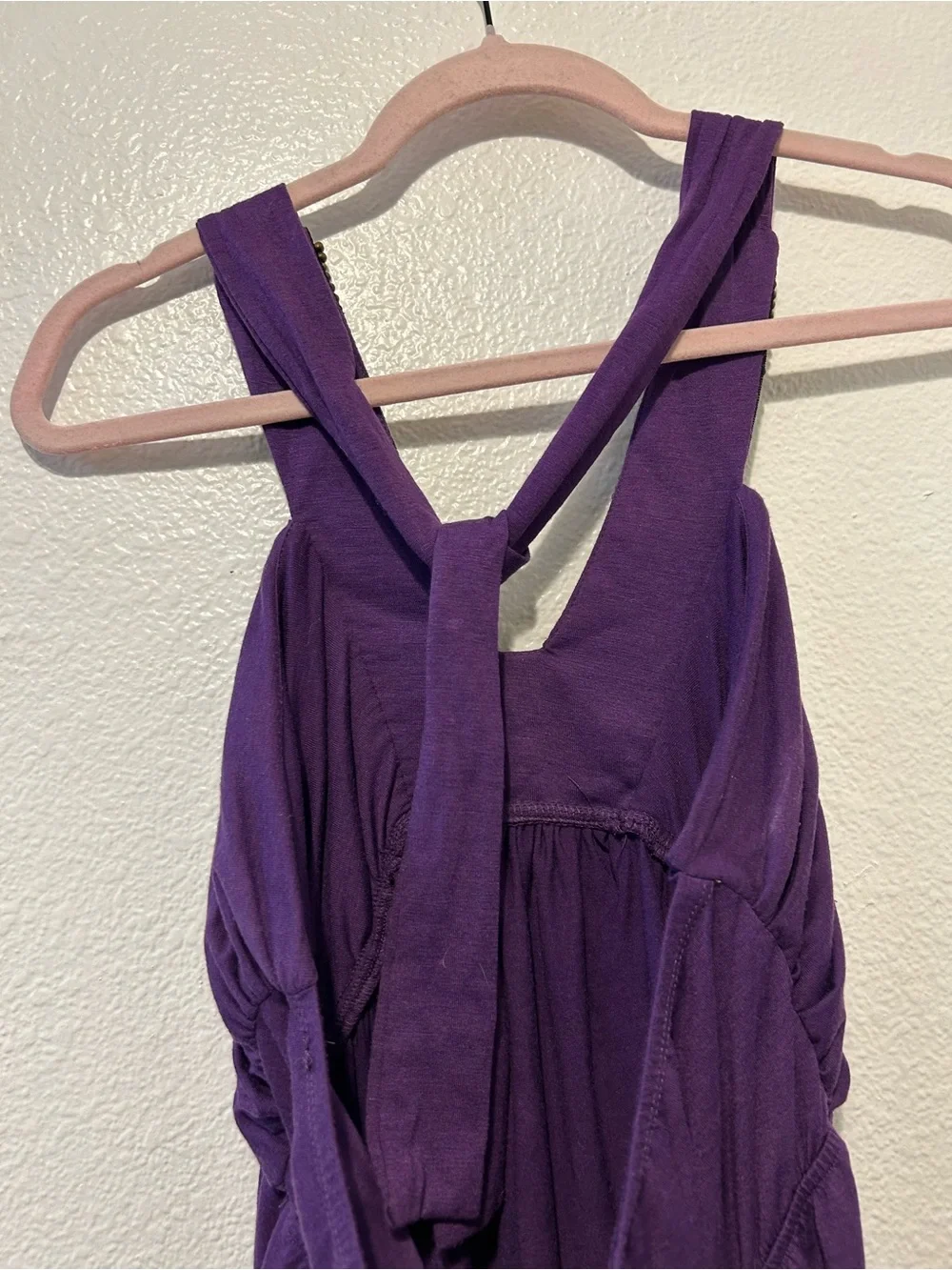 bailey blue sleeveless purple